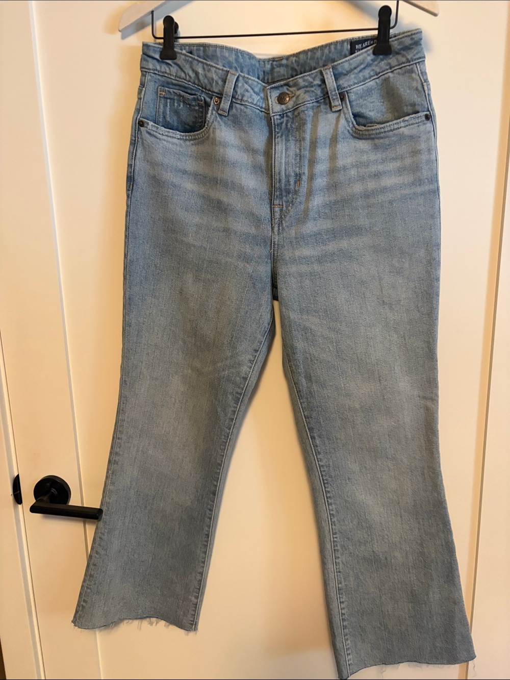 Buffalo David Bitton Light Wash Kick Crop Jeans “Kim”